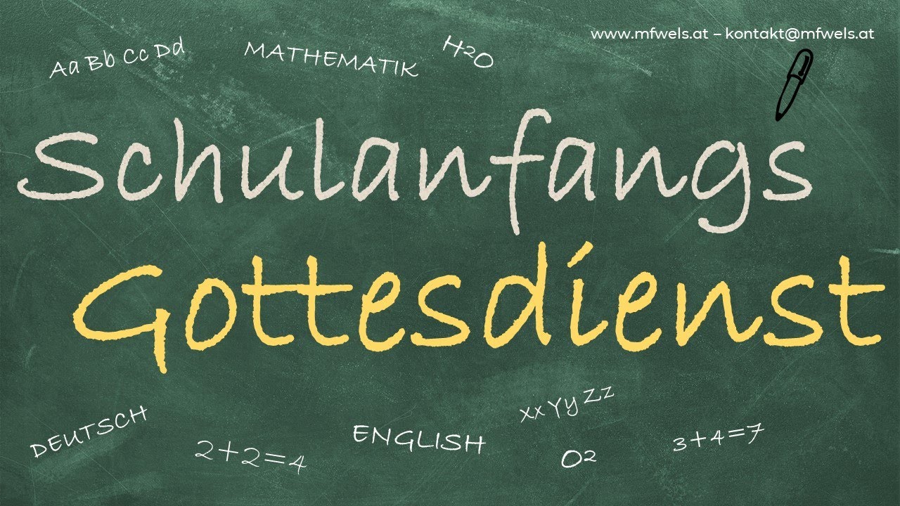 Schulanfangs Gottesdienst