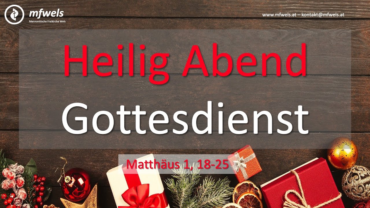 Weihnachts-Gottesdienst