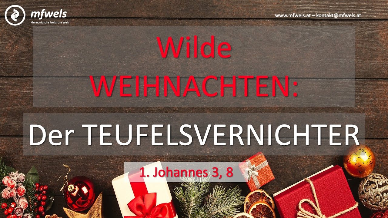 Wilde Weihnachten: Der Teufelsvernichter