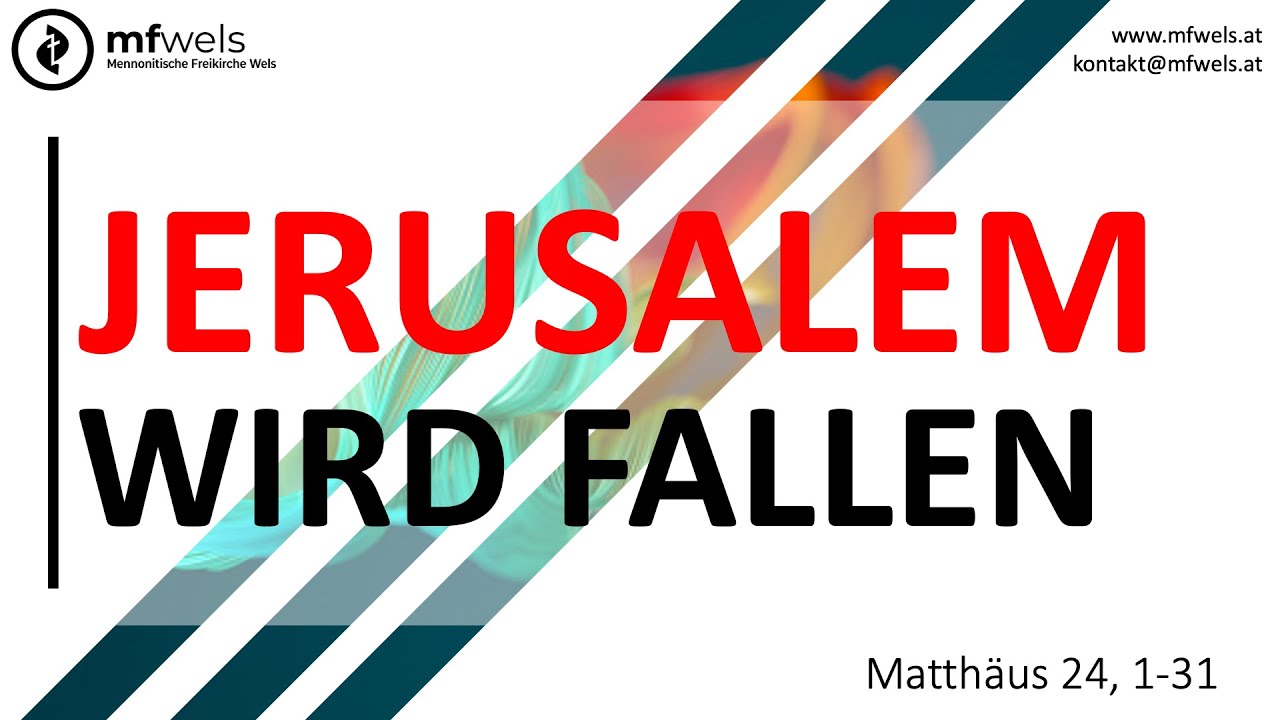 Jerusalem wird fallen