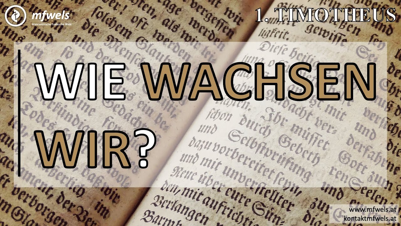Wie wachsen wir? || Predigt: Christian Bensel