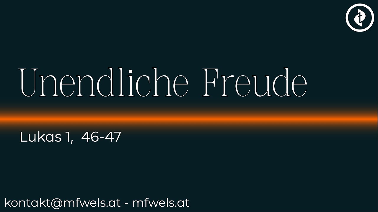 Unendliche Freude? – Predigt: Christian Bensel